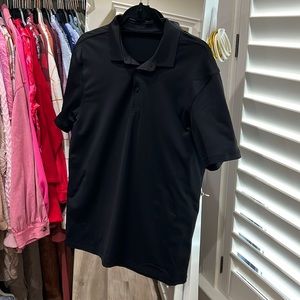 Black Men’s Medium Lululemon Polo